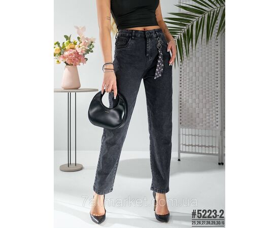 ДЖЕГІНСИ СТРЕЙЧОВІ MOM розмірний ряд 25,26,27,28,29,30 "PARTNERS" недорого від прямого постачальника, зображення 3