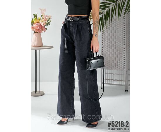 ДЖЕГІНСИ СТРЕЙЧОВІ ПОЯСОМ У КОМПЛЕКЦІ "PARTNERS" недорого від прямого постачальника, зображення 2