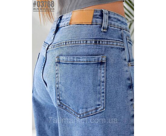 Жіночі джинси Baggy Jeans розмірний ряд 28,29,30,31,32,33 "PARTNERS" недорого від прямого постачальника, зображення 6