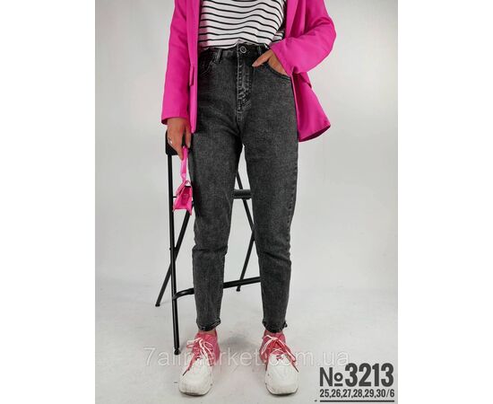 ЖІНОЧІ ДЖИНСИ МОМ РОЗМІРИ  25,26,27,28,29,30 "PARTNERS" недорого от прямого поставщика, зображення 5