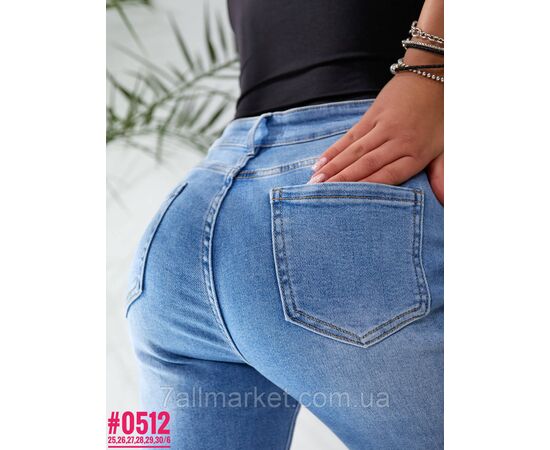 Жіночі джинси mom-fit розмірний ряд 25,26,27,28,29,30 "PARTNERS" недорого від прямого постачальника, зображення 5