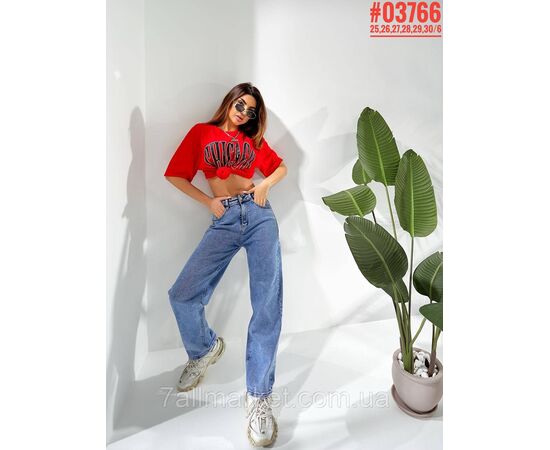 Жіночі джинси Baggy Jeans розмірний ряд 25,26,27,28,29,30 "PARTNERS" недорого від прямого постачальника, зображення 3