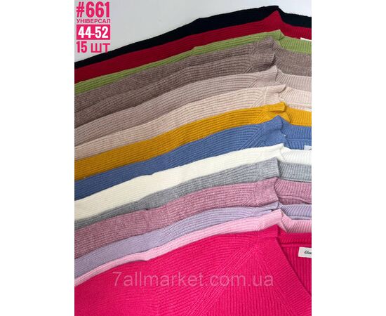 Светр жіночий універсального розміру 44-52 "PARTNERS" недорогий від прямого постачальника, зображення 4