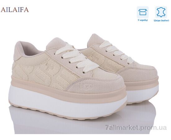 Фотография Кроссовки женские модные Весна/осень U67-5 (6 пар р.36-41) "Ailaifa" недорого оптом от прямого поставщика, изображение 2