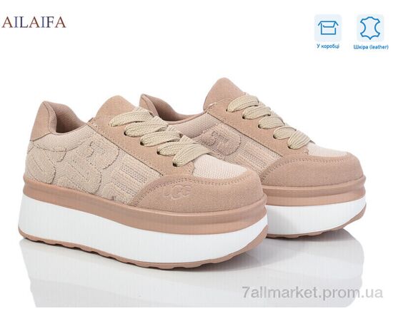 Кросівки жіночі модні Весна/осінь U67-6A (6 пар р.36-41) "Ailaifa" недорого оптом від прямого постачальника, зображення 2