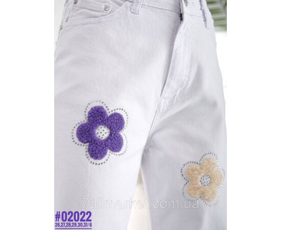 Жіночі MOM Jeans розмірний ряд 26,27,28,29,30,31 "PARTNERS" недорого від прямого постачальника, зображення 5