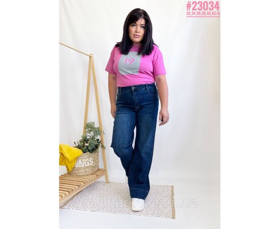 Джинси палаццо розмірний ряд 32,34,36,38,40,42 "PARTNERS" недорого від прямого постачальника, зображення 3