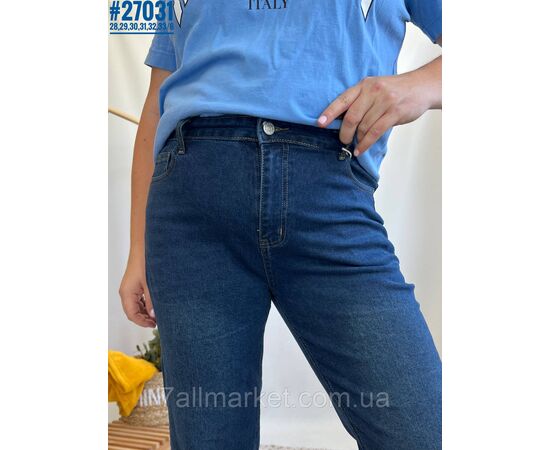Джинси жіночі mom fit розмірний ряд 28,29,30,31,32,33 "PARTNERS" недорого від прямого постачальника, зображення 3