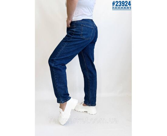 Джинси жіночі mom fit розмірний ряд 31,32,33,34,36,38 "PARTNERS" недорого від прямого постачальника, зображення 2