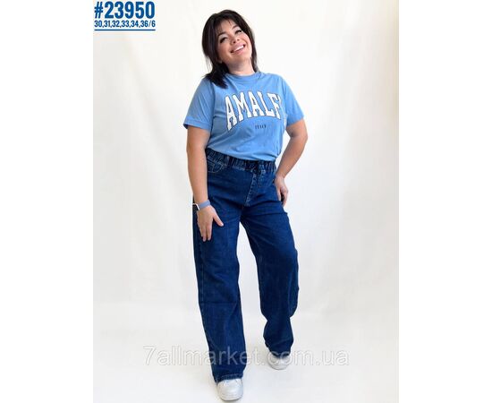 Джинси палаццо розмірний ряд 30,31,32,33,34,36 "PARTNERS" недорого від прямого постачальника, зображення 2