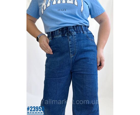 Джинси палаццо розмірний ряд 30,31,32,33,34,36 "PARTNERS" недорого від прямого постачальника, зображення 4