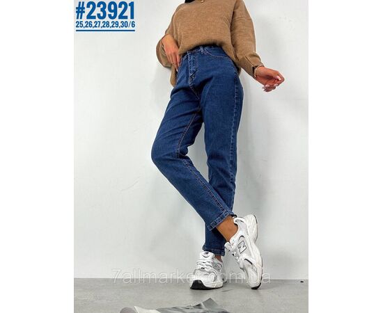 Джинси жіночі mom fit розмірний ряд 25,26,27,28,29,30 "PARTNERS" недорого від прямого постачальника, зображення 2