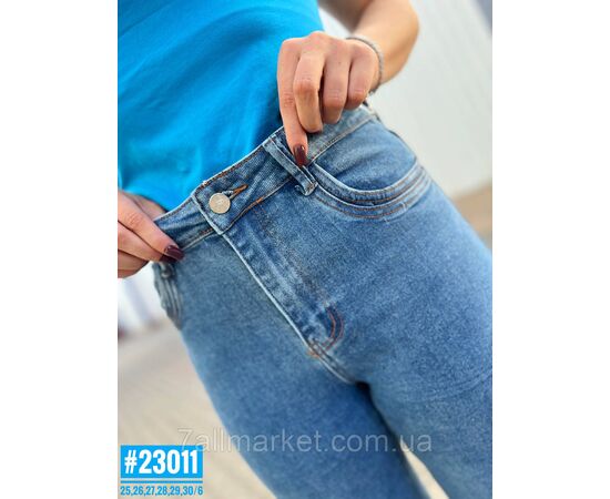 Джинси жіночі із завищеною талією розмірний ряд 25,26,27,28,29,30 "PARTNERS" недорого від прямого постачальника, зображення 2