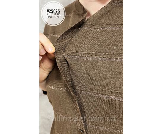 Стильна кофточка універсального розміру мікс-кільрів "PARTNERS" недорого від прямого постачальника, зображення 3