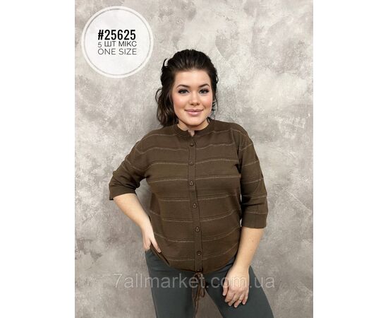 Стильна кофточка універсального розміру мікс-кільрів "PARTNERS" недорого від прямого постачальника, зображення 4