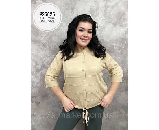 Стильна кофточка універсального розміру мікс-кільрів "PARTNERS" недорого від прямого постачальника, зображення 7