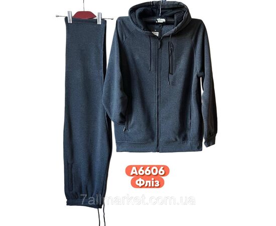 Спортивний костюм чоловічий, на флісі розміри M-3XL (2хв) "STELLA" недорого від прямого постачальника, зображення 2