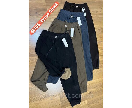 Фотография Спортивные штаны женские, манжет на меху р-ры L -3xl (4цв)"STELLA" недорого от прямого поставщика, изображение 2