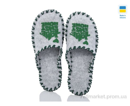 Тапки чоловічі домашні Весна/осінь 383M сірий (9 пар р.40-45) "Active" недорого оптом від прямого постачальника, зображення 2