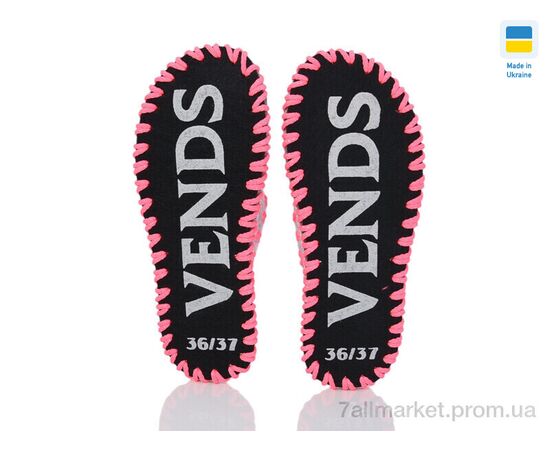 Фотография Тапки женские для дома Весна/осень 183W сірий (9 пар р.36-41) "Active" недорого оптом от прямого поставщика, изображение 3