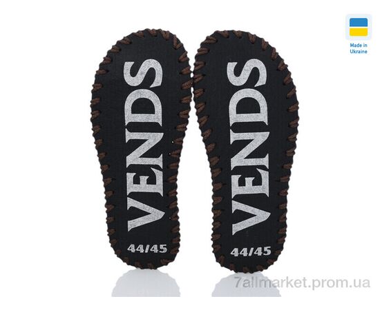 Тапки чоловічі домашні Весна/осінь 332M коричневий (9 пар р.40-45) "Active" недорого оптом від прямого постачальника, зображення 3
