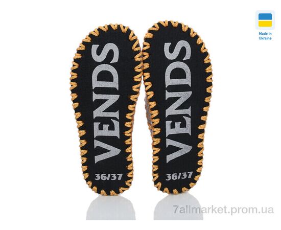 Тапки жіночі для будинку Весна/осінь 187W беж (9 пар р.36-41) "Active" недорого оптом від прямого постачальника, зображення 3