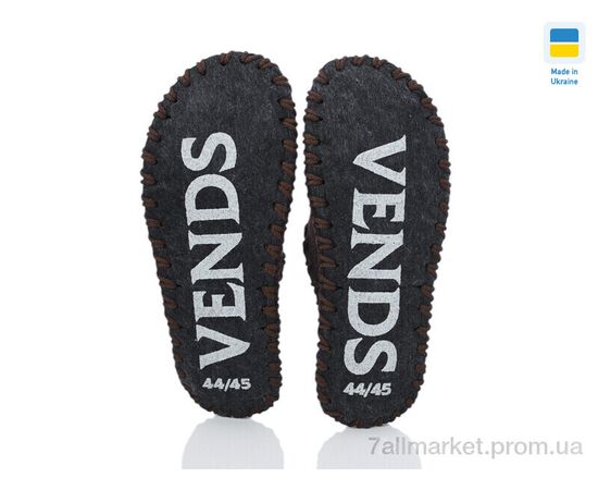 Тапки жіночі для будинку Весна/осінь 328M коричневий (9 пар р.40-45) "Active" недорого оптом від прямого постачальника, зображення 3