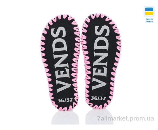 Тапки жіночі для будинку Весна/осінь 222W сірий (9 пар р.36-41) "Active" недорого оптом від прямого постачальника, зображення 3