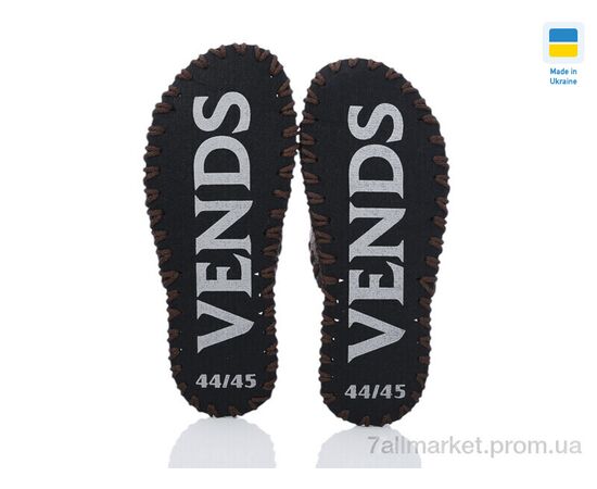 Тапки чоловічі домашні Весна/осінь 319 коричневий (9 пар р.40-45) "Active" недорого оптом від прямого постачальника, зображення 3