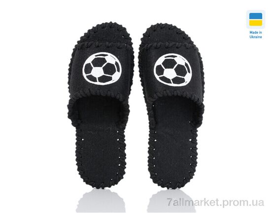 Тапки жіночі для будинку Весна/осінь 194W чорний (9 пар р.36-41) "Active" недорого оптом від прямого постачальника, зображення 2