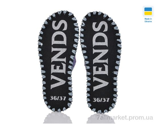 Тапки жіночі для будинку Весна/осінь 287 фіолет (9 пар р.36-41) "Active" недорого оптом від прямого постачальника, зображення 2