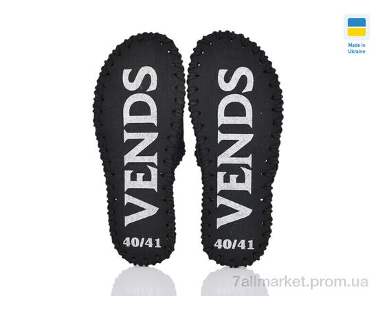 Тапки жіночі для будинку Весна/осінь 333M чорний (9 пар р.40-45) "Active" недорого оптом від прямого постачальника, зображення 2