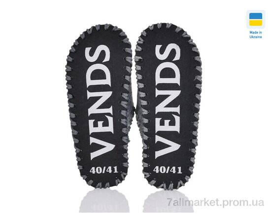 Тапки чоловічі домашні Весна/осінь 368M сірий (9 пар р.40-45) "Active" недорого оптом від прямого постачальника, зображення 2