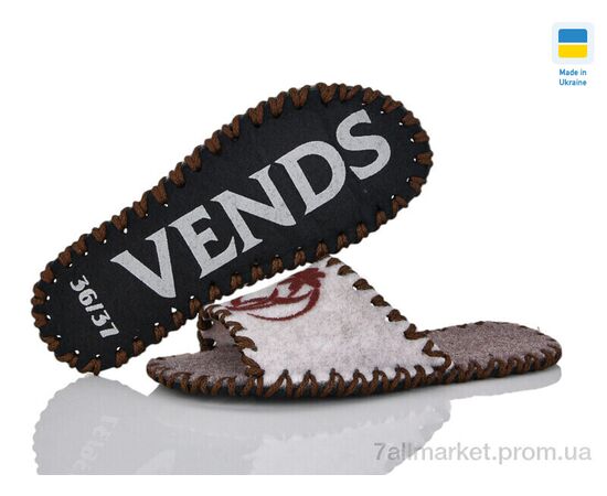 Тапки жіночі для будинку Весна/осінь 255W молоко (9 пар р.36-41) "Active" недорого оптом від прямого постачальника, зображення 3