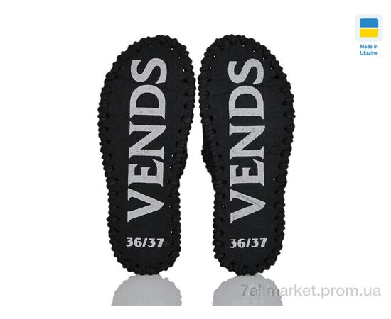 Тапки жіночі для будинку Весна/осінь 238W чорний (9 пар р.36-41) "Active" недорого оптом від прямого постачальника, зображення 2