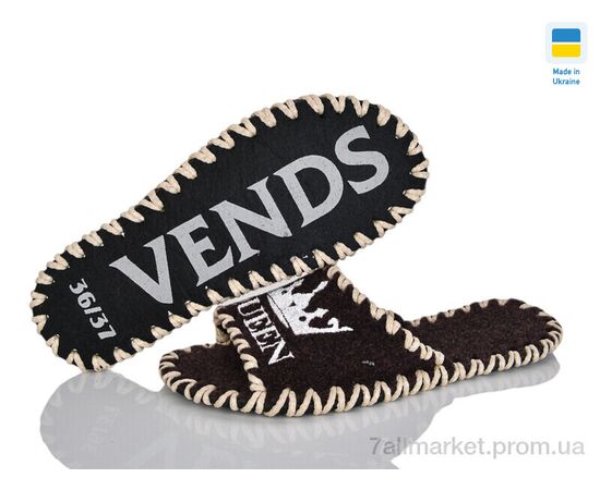 Тапки жіночі для будинку Весна/осінь 238W бордо (9 пар р.36-41) "Active" недорого оптом від прямого постачальника, зображення 3