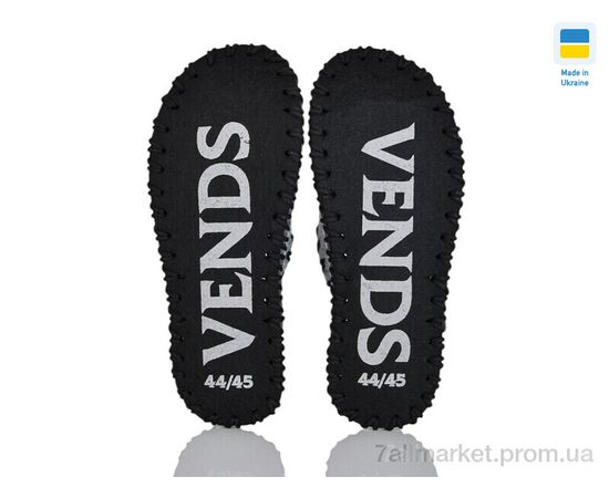 Тапки чоловічі домашні Весна/осінь 311M сірий (9 пар р.40-45) "Active" недорого оптом від прямого постачальника, зображення 2