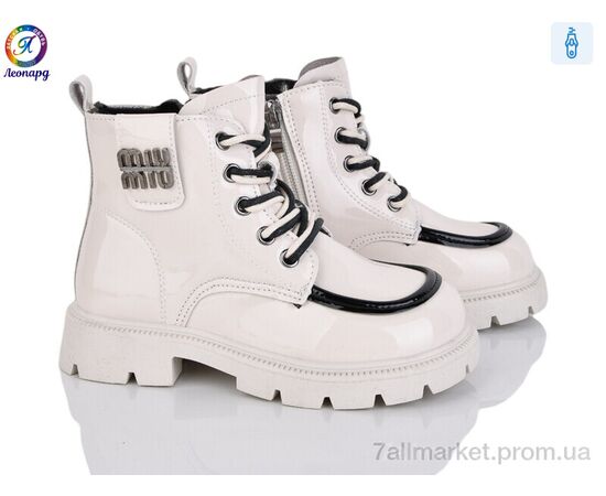 Фотография Ботинки детские удобные Весна/осень F122-11 (8 пар р.32-37) "Леопард" недорого оптом от прямого поставщика, изображение 2