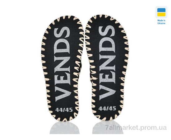 Тапки чоловічі домашні Весна/осінь 315M чорний (9 пар р.40-45) "Active" недорого оптом від прямого постачальника, зображення 2