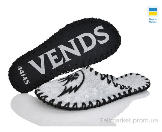 Фотография Тапки мужские домашние Весна/осень 365M сірий (9 пар р.40-45) "Active" недорого оптом от прямого поставщика, изображение 3