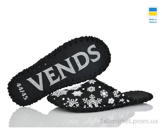 Фотография Тапки мужские домашние Весна/осень 325M чорний (9 пар р.40-45) "Active" недорого оптом от прямого поставщика, изображение 3