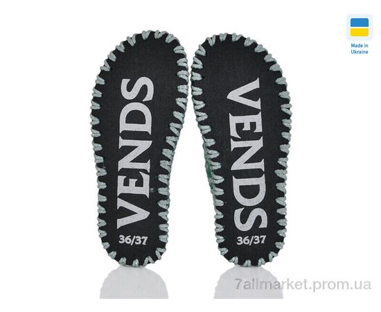 Тапки жіночі для будинку Весна/осінь 252W зелений (9 пар р.36-41) "Active" недорого оптом від прямого постачальника, зображення 2