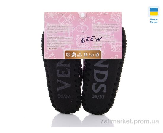 Фотография Тапки женские для дома Весна/осень 555W (10 пар р.36-41) "Active" недорого оптом от прямого поставщика, изображение 2