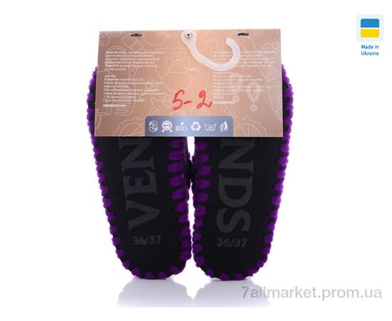 Фотография Тапки женские для дома Весна/осень 5-2 (10 пар р.36-41) "Active" недорого оптом от прямого поставщика, изображение 2