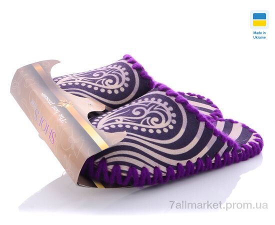 Фотография Тапки женские для дома Весна/осень 5-2 (10 пар р.36-41) "Active" недорого оптом от прямого поставщика, изображение 3