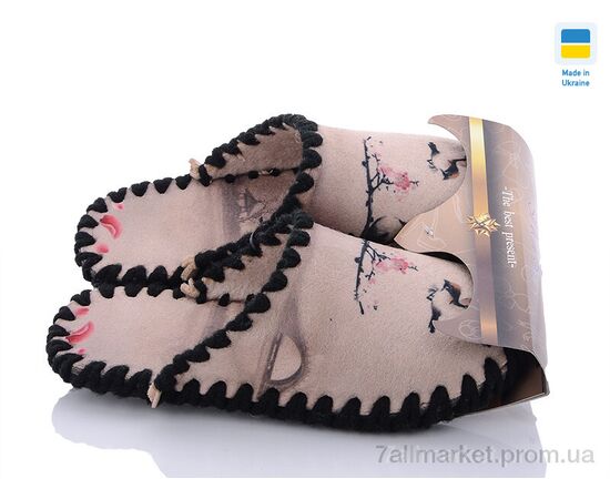 Фотография Тапки женские для дома Весна/осень 5-128 (10 пар р.36-41) "Active" недорого оптом от прямого поставщика, изображение 3