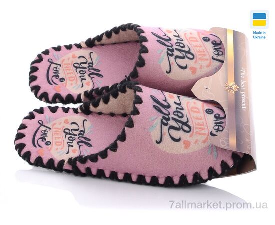 Фотография Тапки женские для дома Весна/осень 5-6 (10 пар р.36-41) "Active" недорого оптом от прямого поставщика, изображение 3