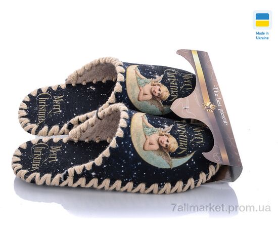 Тапки жіночі для будинку Весна/осінь 521 (10 пар р.36-41) "Active" недорого оптом від прямого постачальника, зображення 3