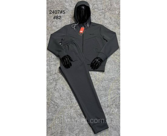 Спортивний костюм чоловічий розміри M-3XL (5кв) "PROSTOMEN" недорого від прямого постачальника, зображення 2