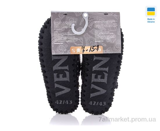 Фотография Тапки мужские домашние Весна/осень 7-157 (10 пар р.40-45) "Active" недорого оптом от прямого поставщика, изображение 2